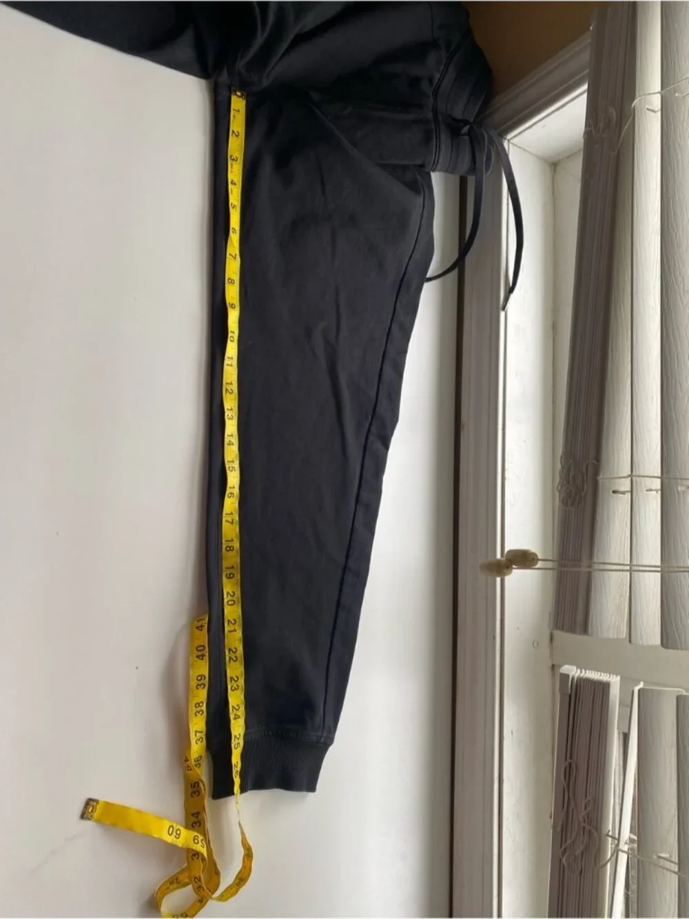 Lululemon Scuba High-Rise French Terry Jogger Woman 6 Black Gym Workout 2022